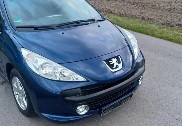 Peugeot 207 cena 10500 przebieg: 125461, rok produkcji 2009 z Ryki małe 562